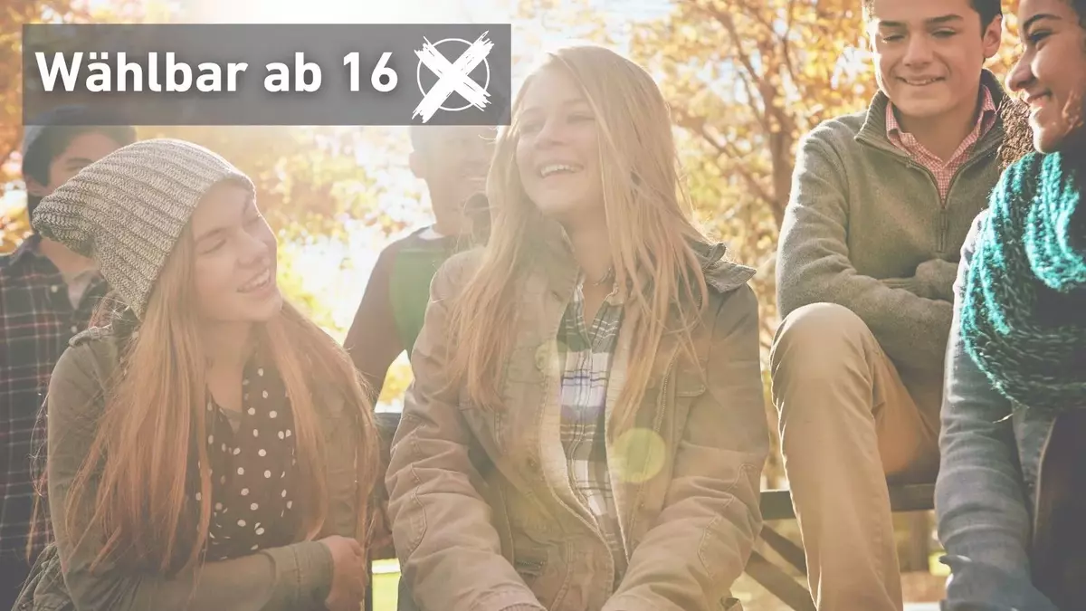 Bei den Kommunalwahlen 2024 durften erstmals auch Jugendliche ab 16 Jahren kandidieren. Grafik via Canva.