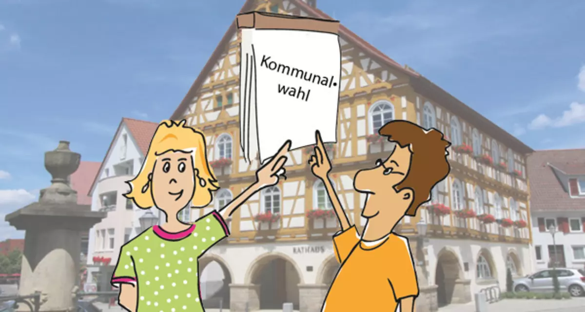 Kommunalwahl in Leichter Sprache